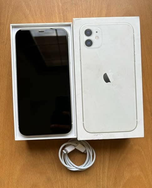 Apple iPhone 11 128gb PTA approved (with Box & charger) 1