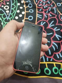 iphone 5c. just panel broken 0