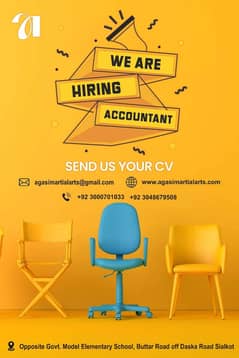 We Need Cashier| Accountant | Manager | Data Entry