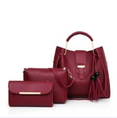 3 in 1 hand bag for ladies