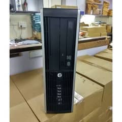 Desktop pc with 24 inches Hp Z24i display