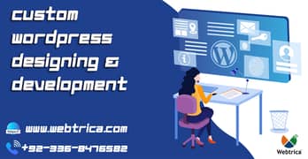 Custom Website HTML Wordpress Ecommerce Website Social Media Mrkeitng