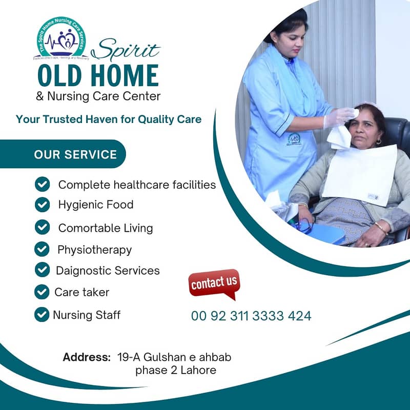 Nursing Care/Attendant/Old-age Home/injection services 10