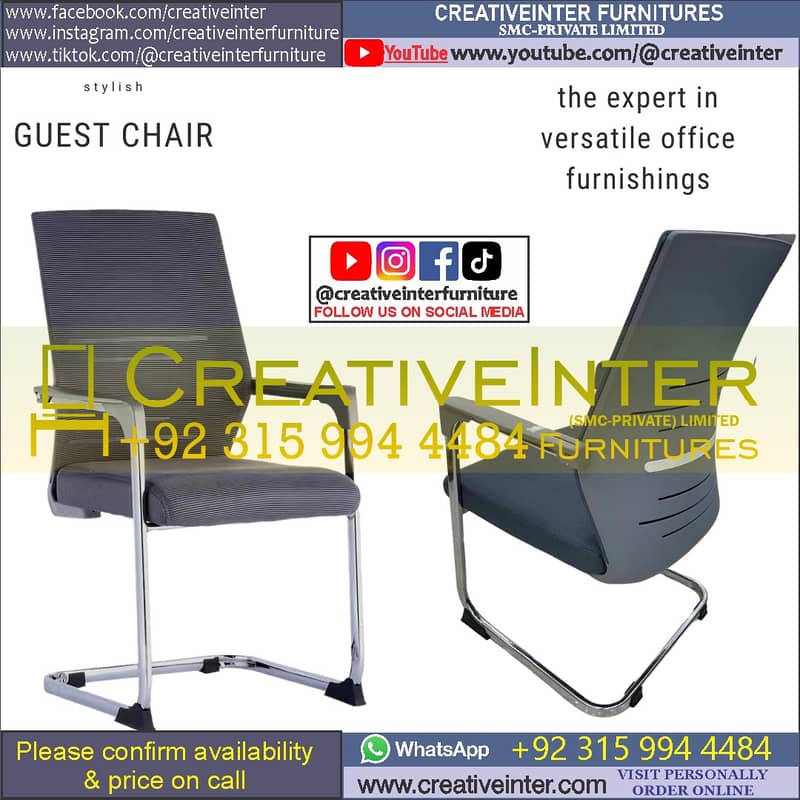 4 kg metal base Office chair table study desk visitor meeting gaming 17