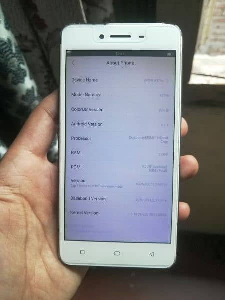 Oppo A37 all ok pta approved in Good condition 3