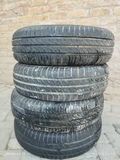 Car Tyres Good condition 10/8 Size 165/65R14 0