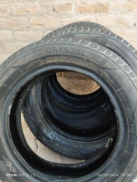 Car Tyres Good condition 10/8 Size 165/65R14 1
