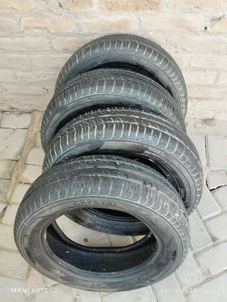 Car Tyres Good condition 10/8 Size 165/65R14 3