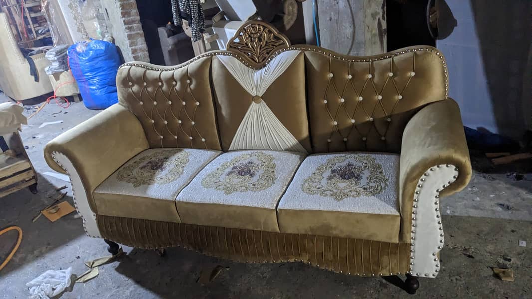 All kind of sofa sets repairing and new sets are available 1