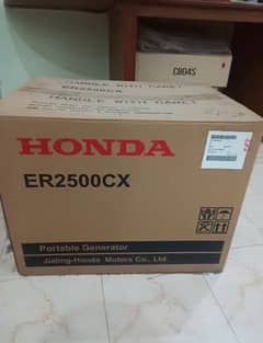 Brand New Honda Generator ER2500CX box not opened. In warranty