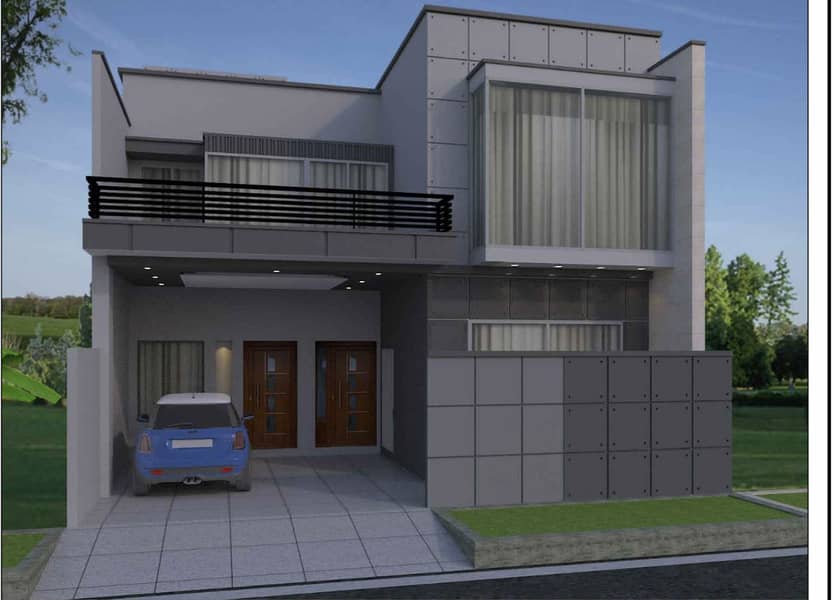 8 Marla Gray Structure House Available For Sale In F Block Multi Garden Sector B17 Islamabad 3