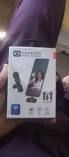 K9 Dual wireless Microphone 0