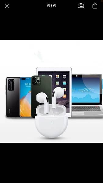Original Air Pro 6 TWS Wireless Bluetooth Headset 5.3 Headphone 4