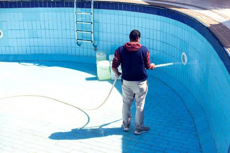 "SWIMMING POOL TILES CLEANER CHEMICAL IN PAKISTAN" 5