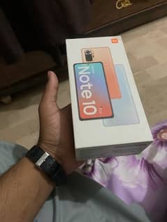 Redmi note 10 pro with box and cherger 0