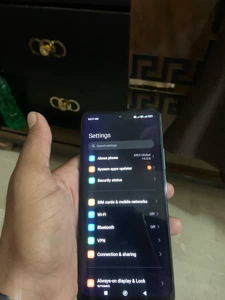 Redmi note 10 pro with box and cherger 4