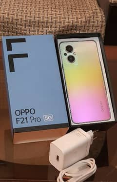 Oppo F21 pro 5g . Rainbow Spectrum Complete Box. 8+4gb,128 GB
