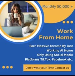 Online Job/Full-Time/Part Time/Home Base Job, Boys and Girls Apply Now