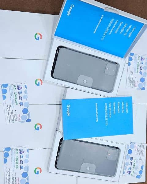 Google Pixel 4, 4XL Box Pack, 4a5G, 5 and 5a All available 4