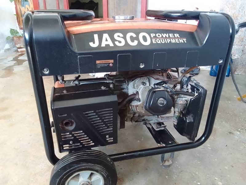 jasco generator 5.5kw condition 8/10 3