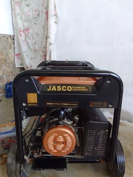 jasco generator 5.5kw condition 8/10 5