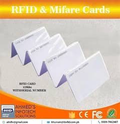 Employ cards, student card Printer, PVC, RFID Mifare Smart Chip 0