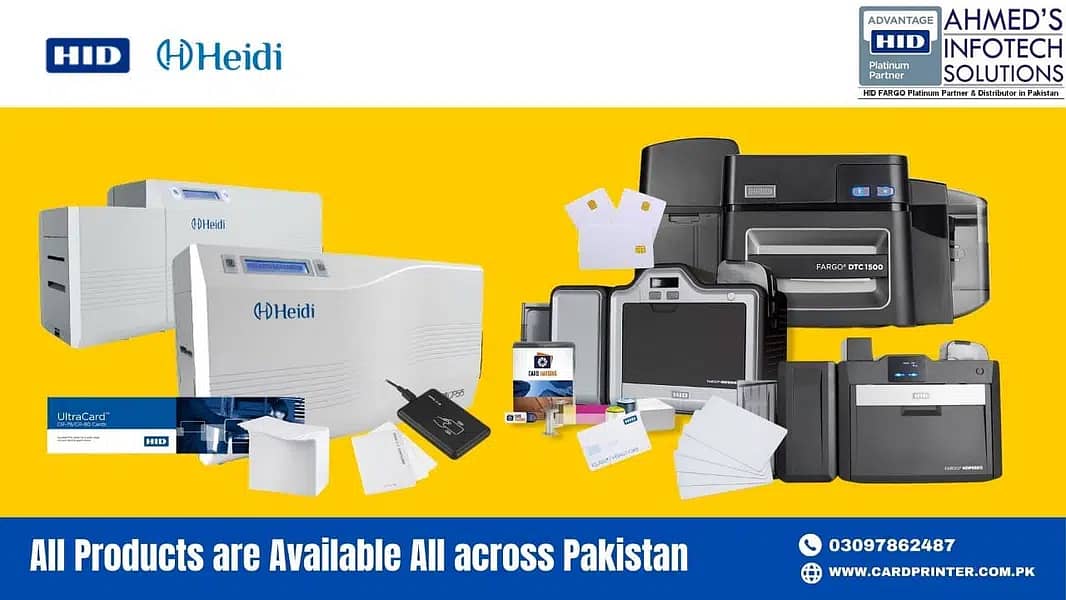 Employ cards, student card Printer, PVC, RFID Mifare Smart Chip 12