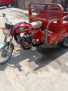 united 100cc loader with number plates good condition