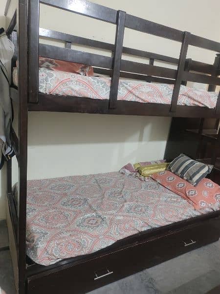 bunk beds with 2 mattress 1