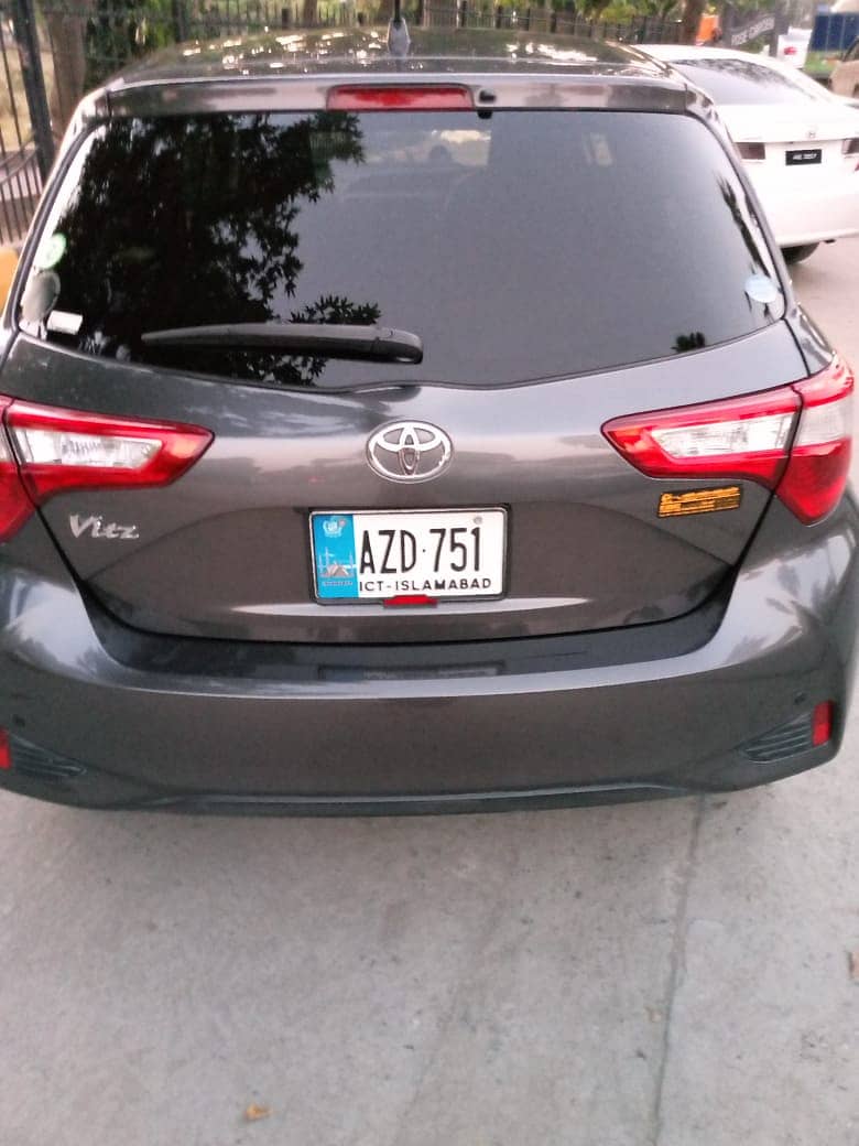 Toyota vitz 2019 /2022 registered in Islamabad , hatchback 1