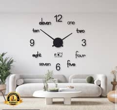 Beautiful wooden wall clock