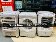 Condactor moter Energy saver Pure Plastic Air Cooler With Free Ice Jil 0