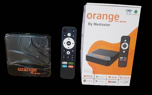 Orange box with MediaStar | 8GB-128GB 9