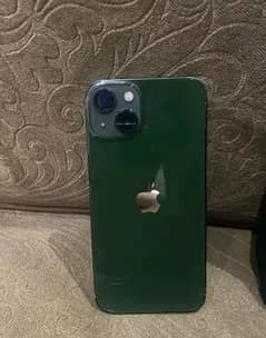 iphone 13 alpine green color non PTA 04 month sim time