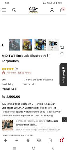 urgent sale M10 Bluetooth headphones 3