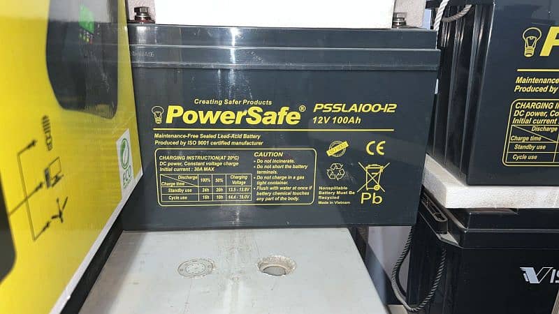 Dry and Lithium battery available for UPS and Solar 15