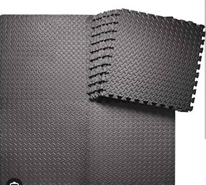 Gym mat rubber mat flooring mat rubber tiles foam mat gym panel 4
