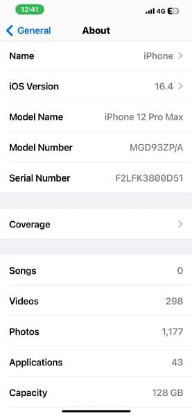 iphone 12 promax pta approved 128 gold 3