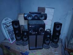 Audionic Woffer and speakers whit compete accessories 0