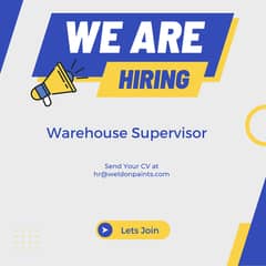 Warehouse Supervisor