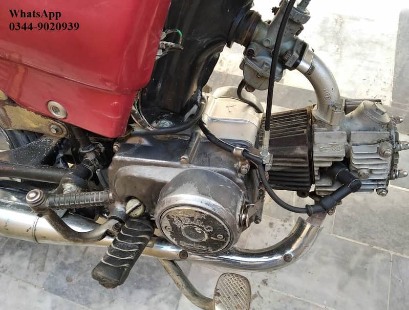 motorcycle for urgent sale 70cc 2