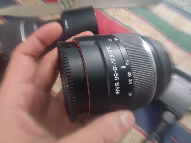 Sony DSLR -Alpha 230 With two Lenses 8