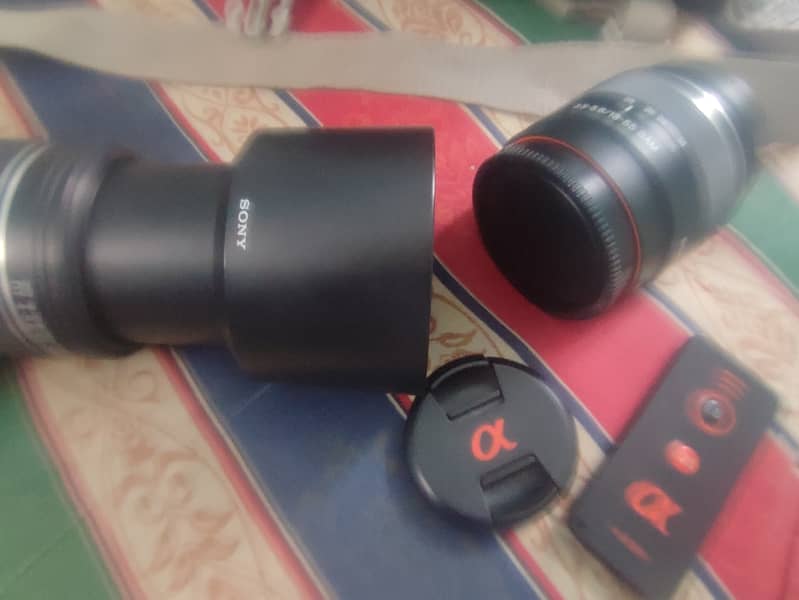 Sony DSLR -Alpha 230 With two Lenses 12