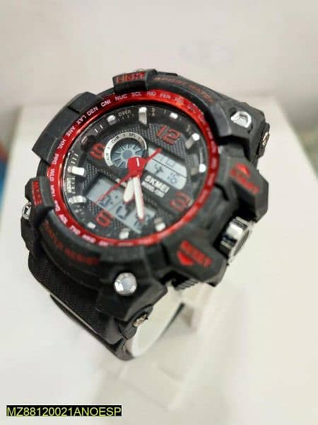 red color beautiful watch for mens 2