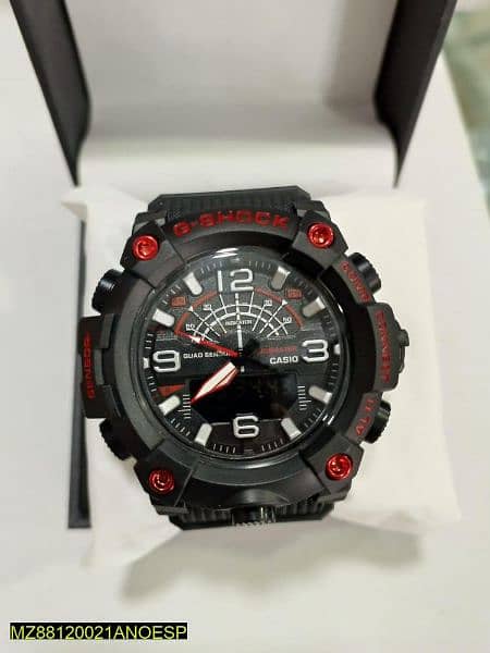 red color beautiful watch for mens 3