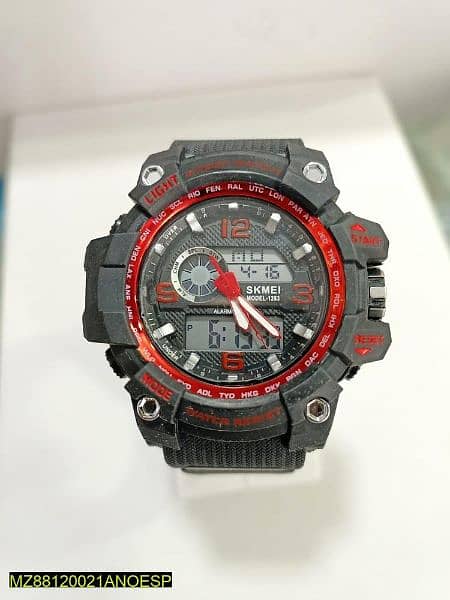 red color beautiful watch for mens 4
