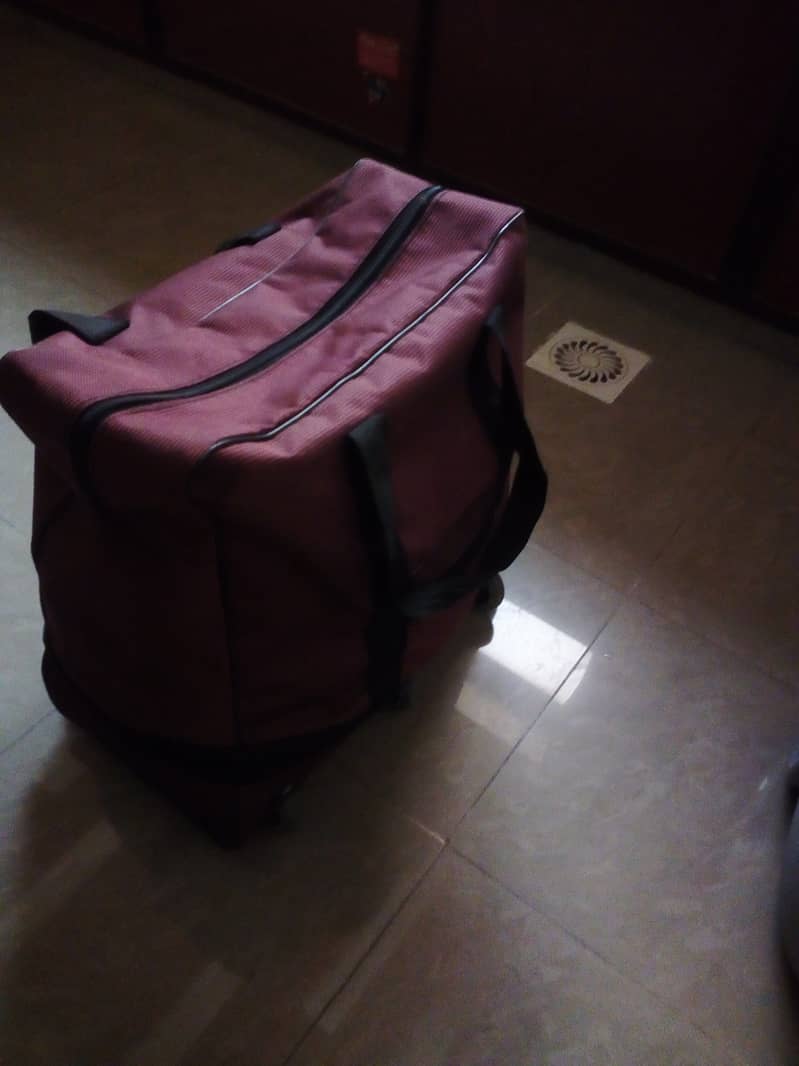 medium-size luggage bag . . . . imported 4
