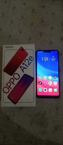 Oppo A12e 3gb ram 64gb rom For sale 1