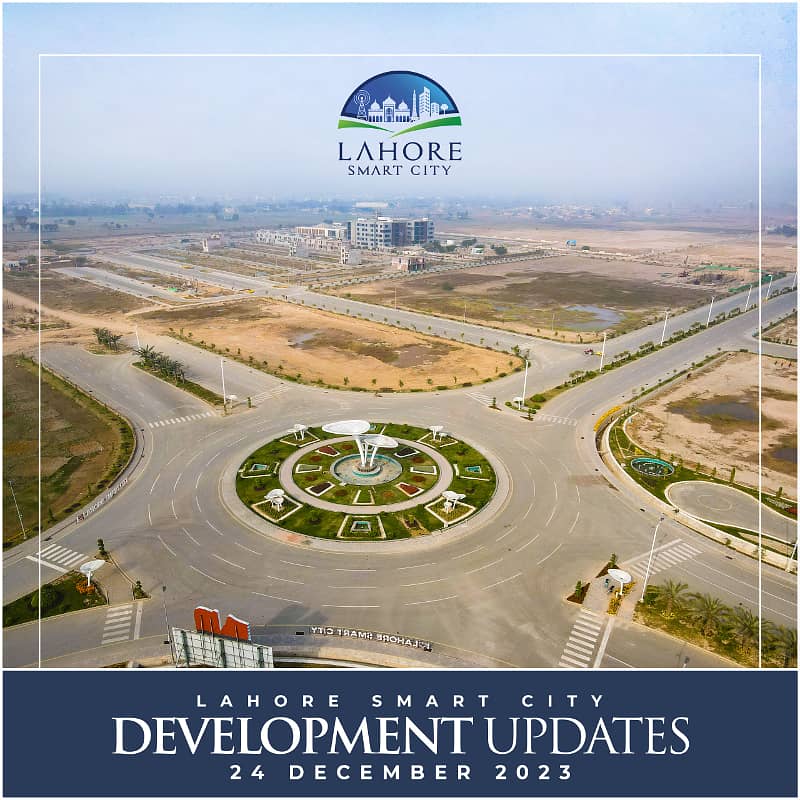 5 Marla Plot File Second Booking Overseas-Block Available In Lahore Smart City 2