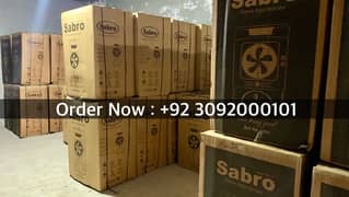 Inverter Moter Sabro Air Cooler 2024 Fresh Stock Pure Plastic Body 0